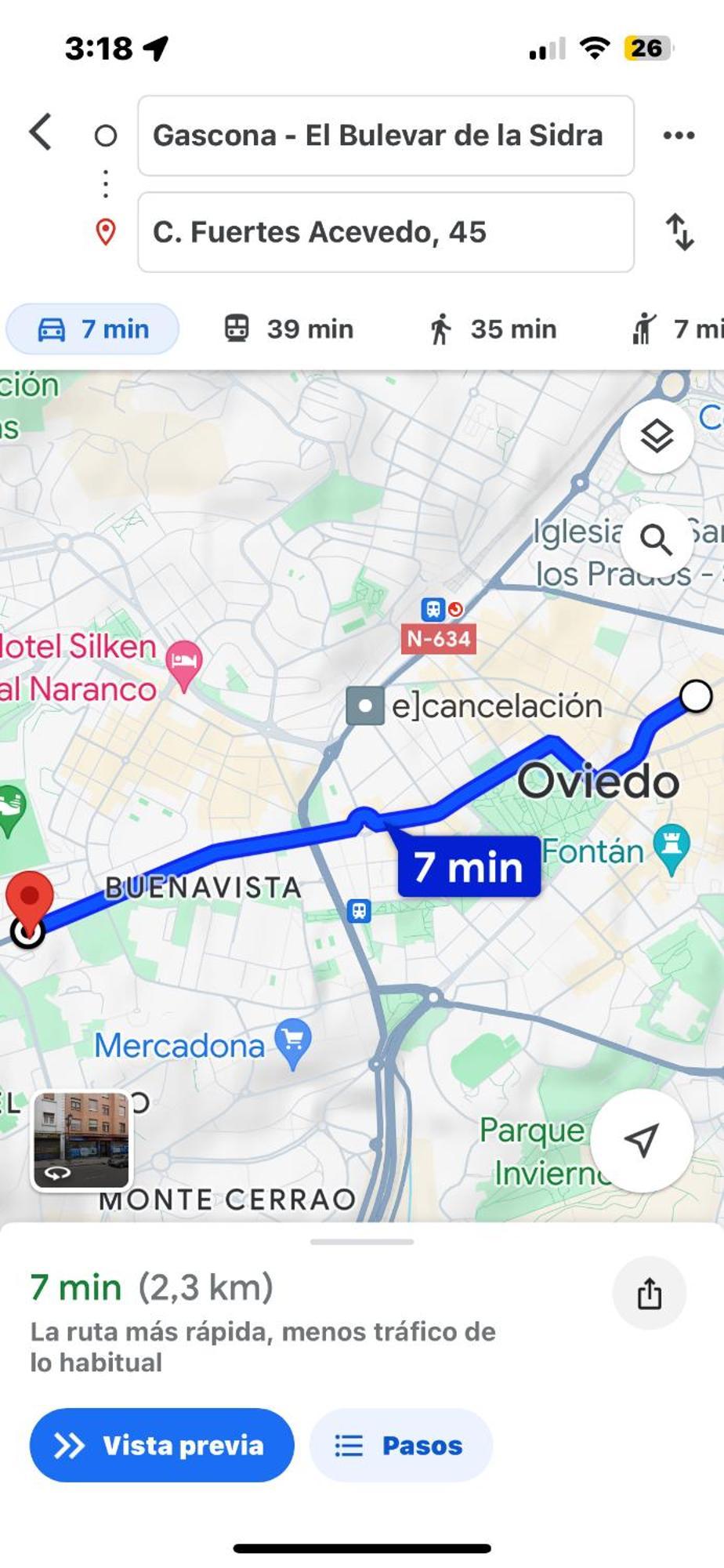 Apartment Vistas Monte Naranco Con Parking 5euros Al Dia *