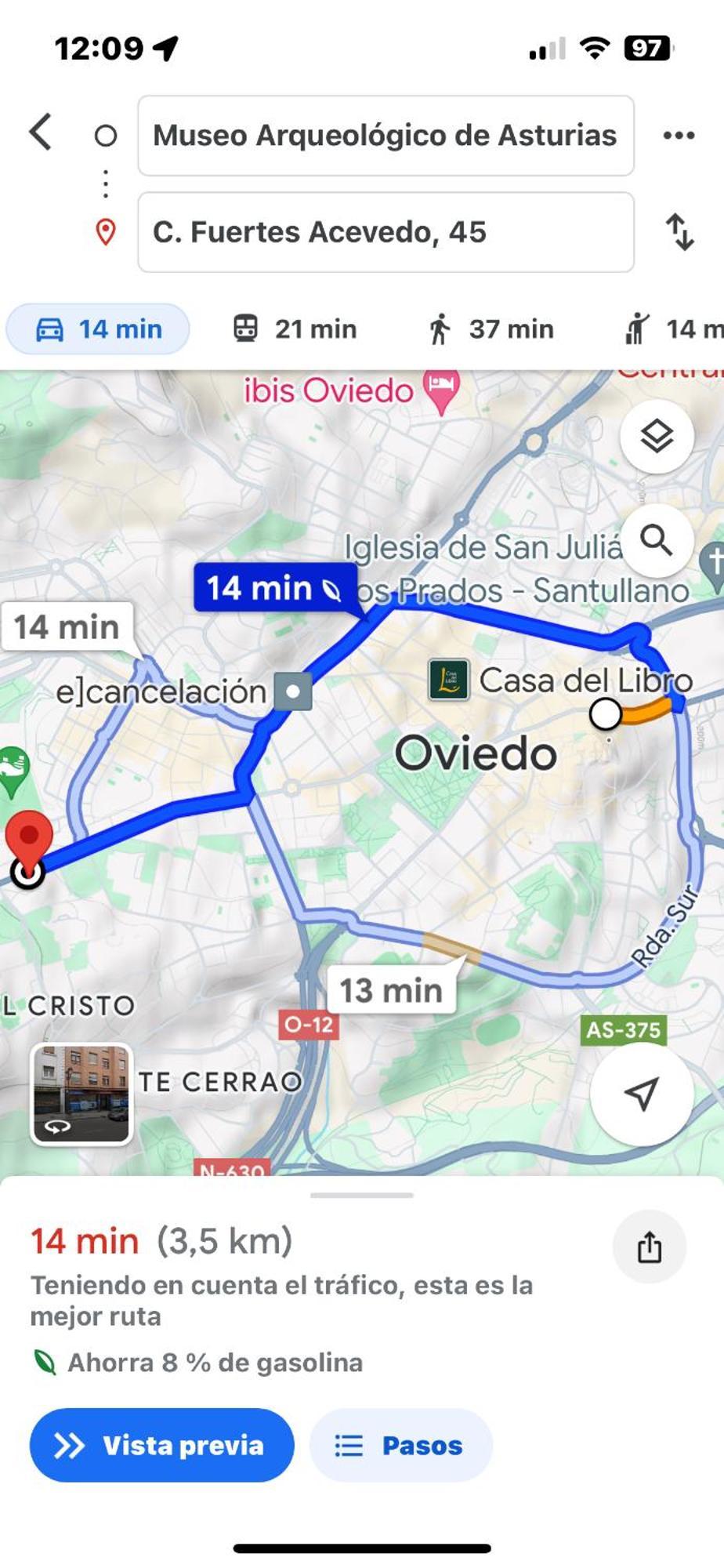 Apartment Vistas Monte Naranco Con Parking 5euros Al Dia